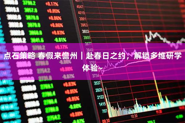 点石策略 春假来儋州｜赴春日之约，解锁多维研学体验~