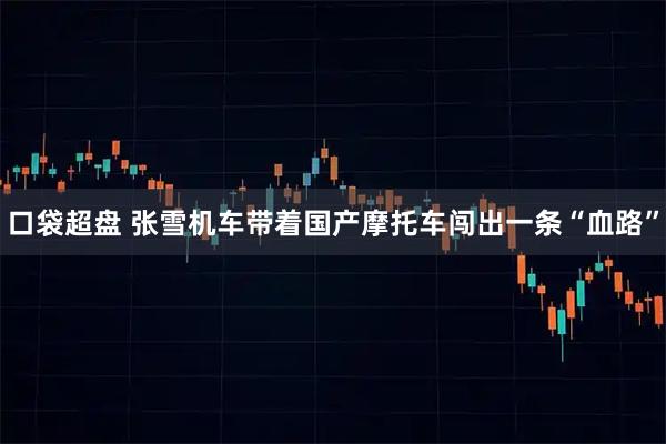 口袋超盘 张雪机车带着国产摩托车闯出一条“血路”