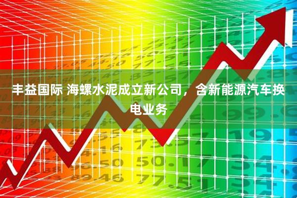 丰益国际 海螺水泥成立新公司，含新能源汽车换电业务